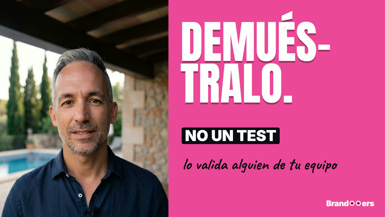 Marc Herrero — Demuestra que sabes aplicarlo, lo valida tu equipo